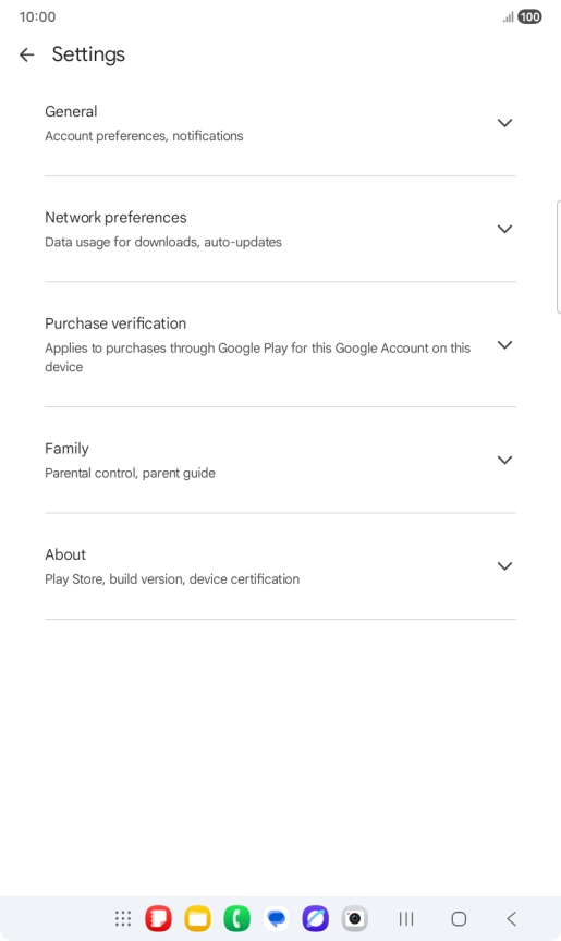 Press Network preferences.