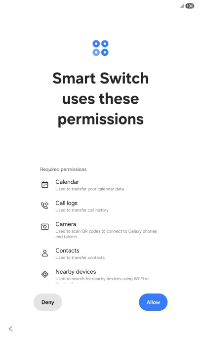 Press Allow. Press Allow.