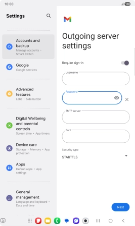 Press the field below Press the field below