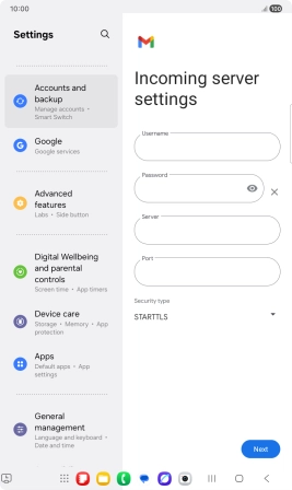 Press the field below Press the field below