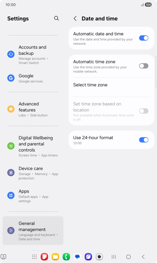 Press the indicator next to Press the indicator next to