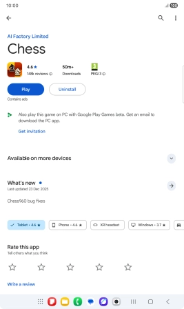 Press Uninstall. Press Uninstall.