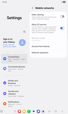 Press the indicator next to Press the indicator next to
