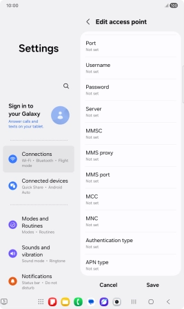 Press MNC. Press MNC.