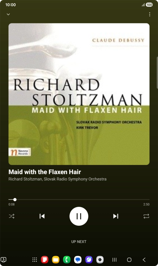 Press arrow right to go to the next audio file. Press arrow right to go to the next audio file.