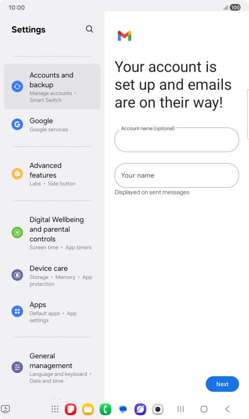 Press the field below Press the field below