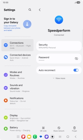 Press QR code. Press QR code.