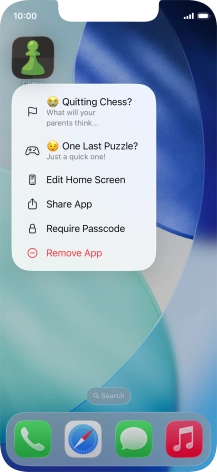 Press Require Passcode.