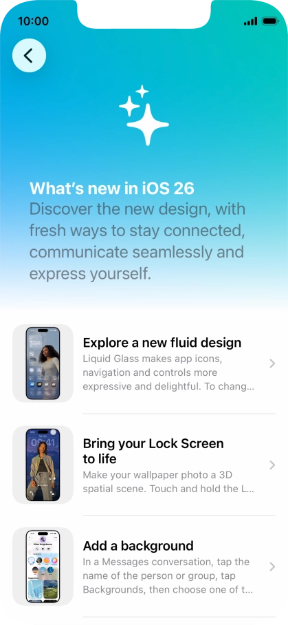 Slide your finger upwards starting from the bottom of the screen to return to the home screen.