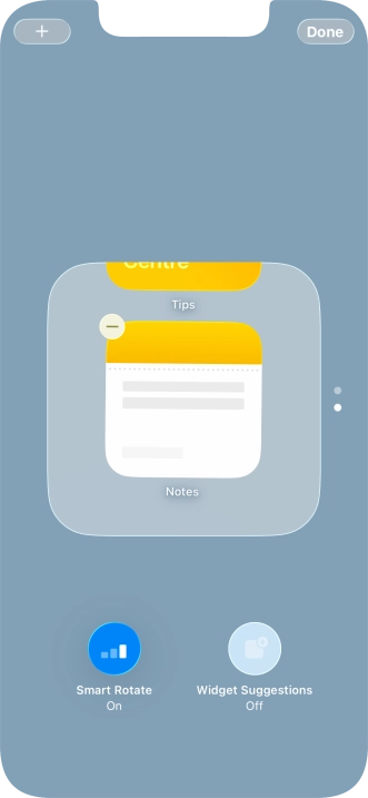 Press Smart Rotate to turn the function on or off.