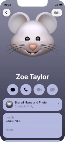 Slide your finger upwards starting from the bottom of the screen to return to the home screen.
