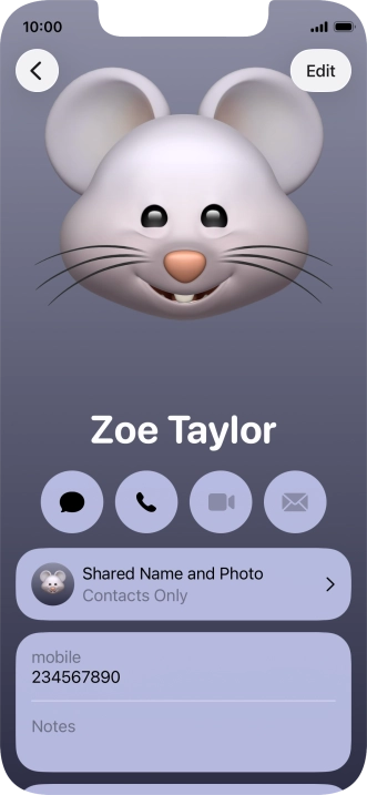 Slide your finger upwards starting from the bottom of the screen to return to the home screen.