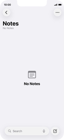 Slide your finger upwards starting from the bottom of the screen to return to the home screen.
