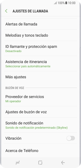 Pulsa Más ajustes. Pulsa Más ajustes.
