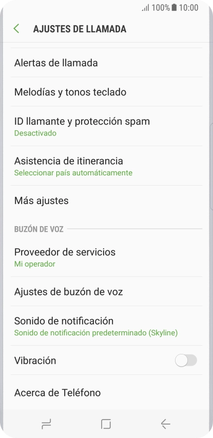 Pulsa Más ajustes. Pulsa Más ajustes.