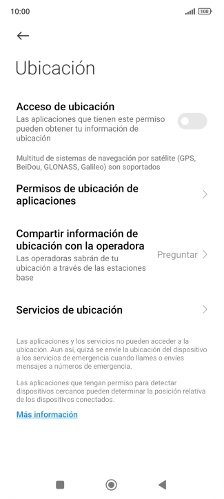 Pulsa el indicador junto a Pulsa el indicador junto a