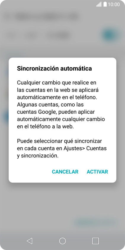 Si activas la función, pulsa ACTIVAR. Si activas la función, pulsa ACTIVAR.