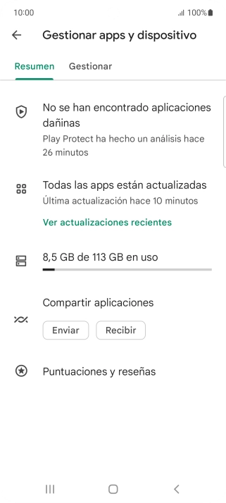 Pulsa Gestionar. Pulsa Gestionar.