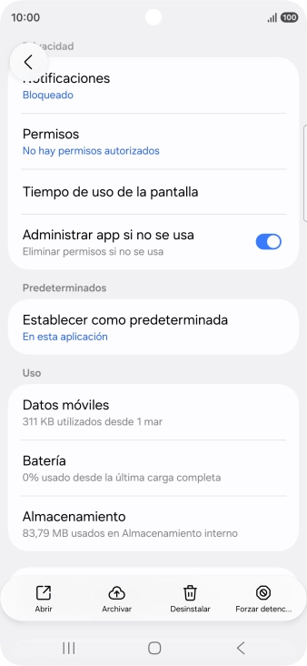 Pulsa Almacenamiento. Pulsa Almacenamiento.
