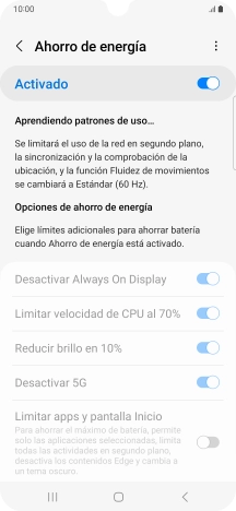 Pulsa la tecla de inicio para terminar y regresar a la pantalla de inicio. Pulsa la tecla de inicio para terminar y regresar a la pantalla de inicio.