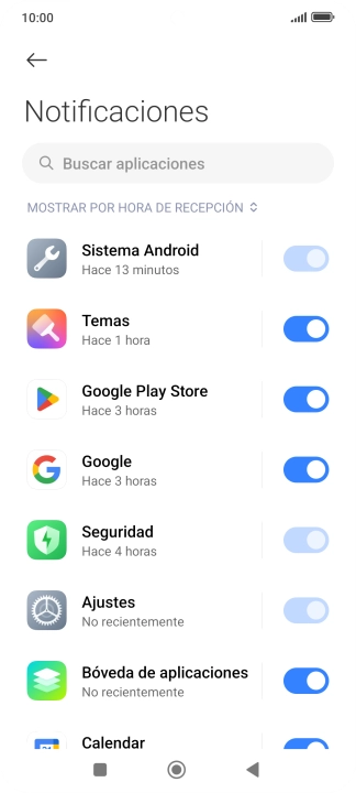 Pulsa la app deseada. Pulsa la app deseada.
