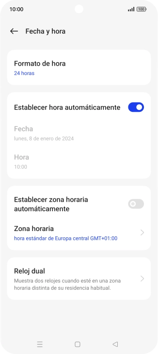 Pulsa el indicador junto a Pulsa el indicador junto a