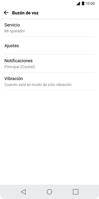 Pulsa Ajustes. Pulsa Ajustes.