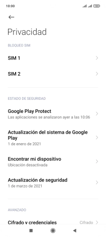Pulsa la tarjeta SIM deseada. Pulsa la tarjeta SIM deseada.