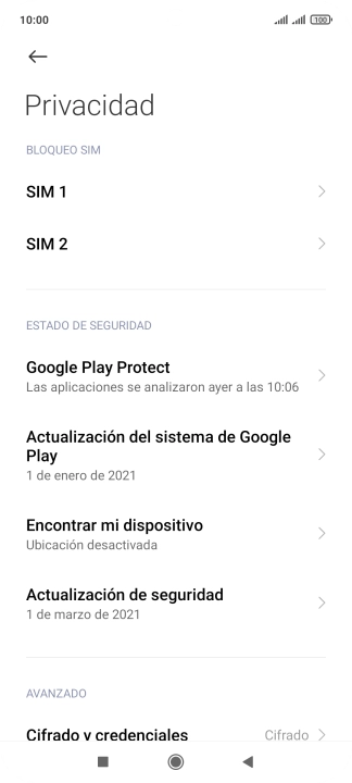 Pulsa la tarjeta SIM deseada. Pulsa la tarjeta SIM deseada.