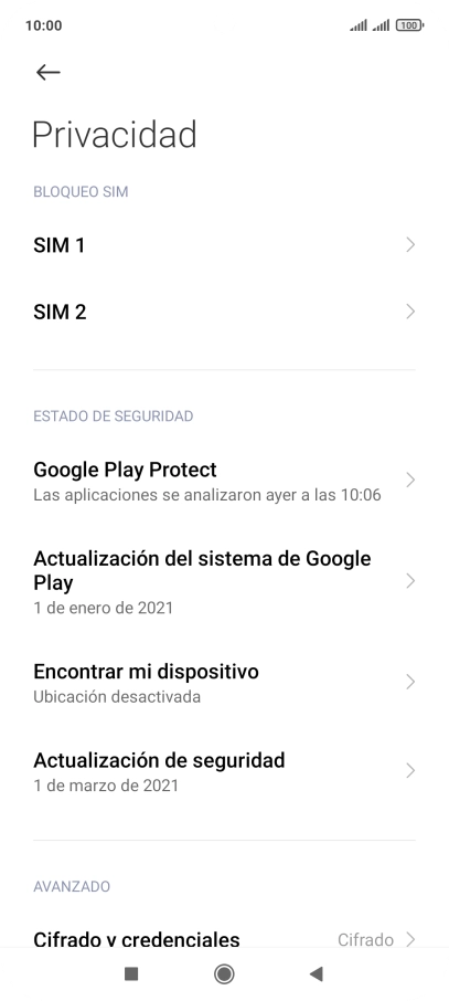 Pulsa la tarjeta SIM deseada. Pulsa la tarjeta SIM deseada.