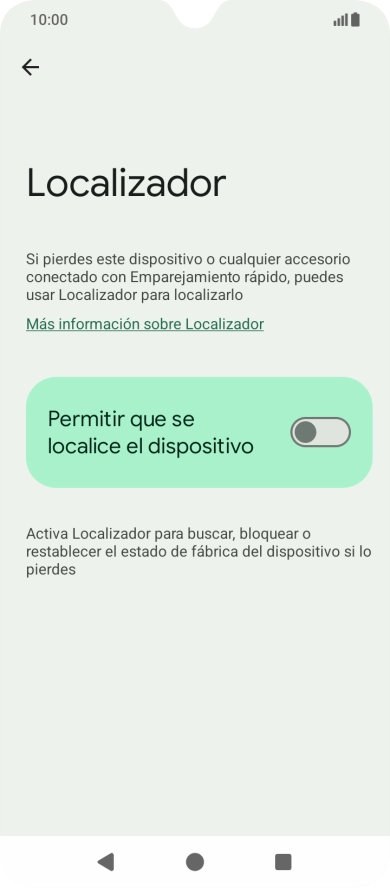 Pulsa el indicador junto a Pulsa el indicador junto a