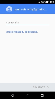 Pulsa Contraseña e introduce la contraseña de tu cuenta de Google. Pulsa Contraseña e introduce la contraseña de tu cuenta de Google.