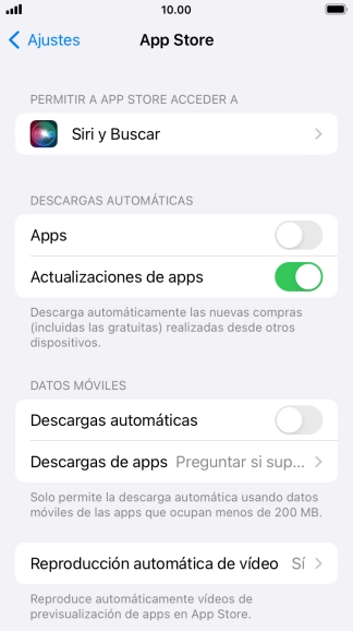 Pulsa el indicador junto a 
