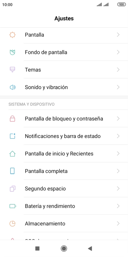 Pulsa Sonido y vibración. Pulsa Sonido y vibración.