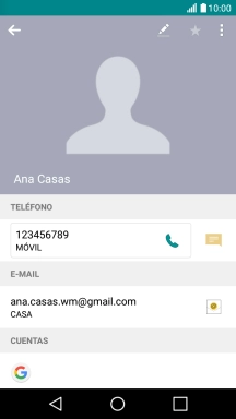 Pulsa el número de teléfono. Pulsa el número de teléfono.