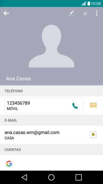 Pulsa el número de teléfono. Pulsa el número de teléfono.