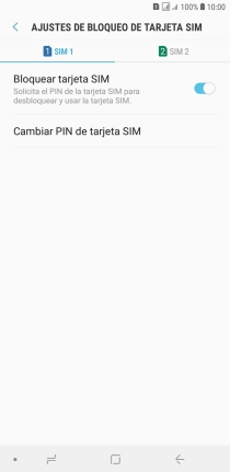 Pulsa la tarjeta SIM deseada. Pulsa la tarjeta SIM deseada.