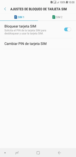 Pulsa la tarjeta SIM deseada. Pulsa la tarjeta SIM deseada.
