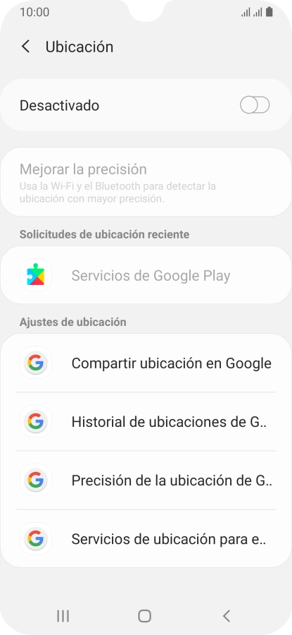 Pulsa el indicador para activar o desactivar la función. Pulsa el indicador para activar o desactivar la función.