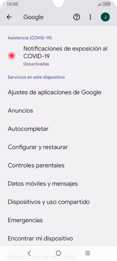 Pulsa Encontrar mi dispositivo. Pulsa Encontrar mi dispositivo.