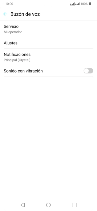 Pulsa Ajustes. Pulsa Ajustes.