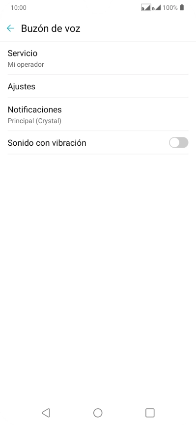 Pulsa Ajustes. Pulsa Ajustes.