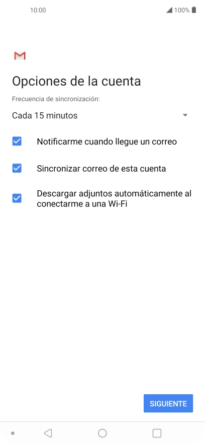 Pulsa la lista desplegable bajo 