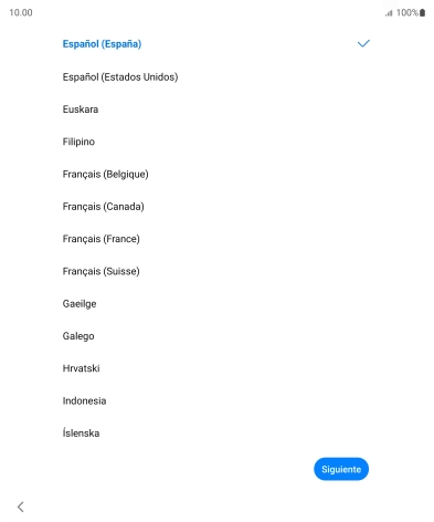 Pulsa Siguiente. Pulsa Siguiente.