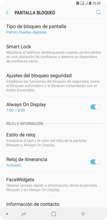 Pulsa Tipo de bloqueo de pantalla e introduce el código de seguridad extra que has creado anteriormente. Pulsa Tipo de bloqueo de pantalla e introduce el código de seguridad extra que has creado anteriormente.