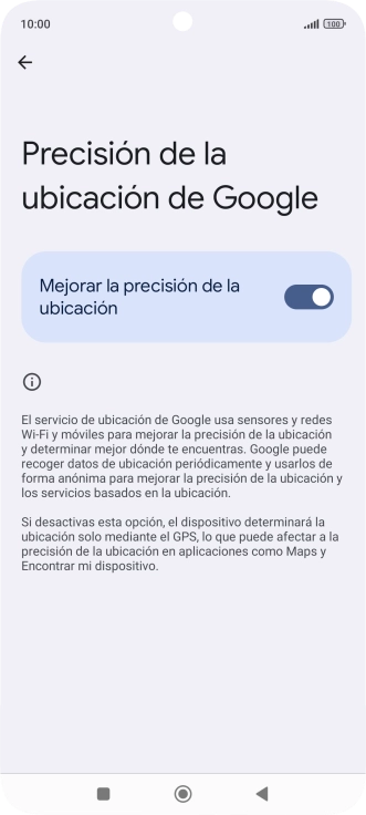 Si pulsas el indicador junto a Si pulsas el indicador junto a