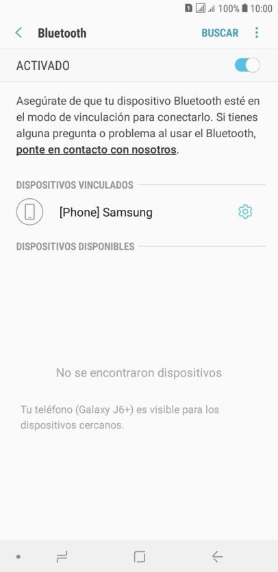 Pulsa la tecla de inicio para terminar y regresar a la pantalla de inicio.