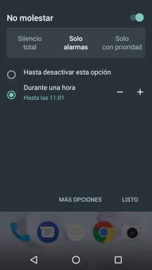 Si activas la función, pulsa LISTO. Si activas la función, pulsa LISTO.