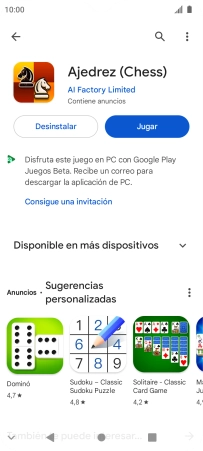Pulsa la tecla de inicio para terminar y regresar a la pantalla de inicio. Pulsa la tecla de inicio para terminar y regresar a la pantalla de inicio.