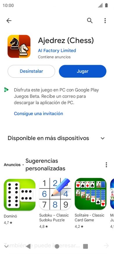 Pulsa la tecla de inicio para terminar y regresar a la pantalla de inicio. Pulsa la tecla de inicio para terminar y regresar a la pantalla de inicio.